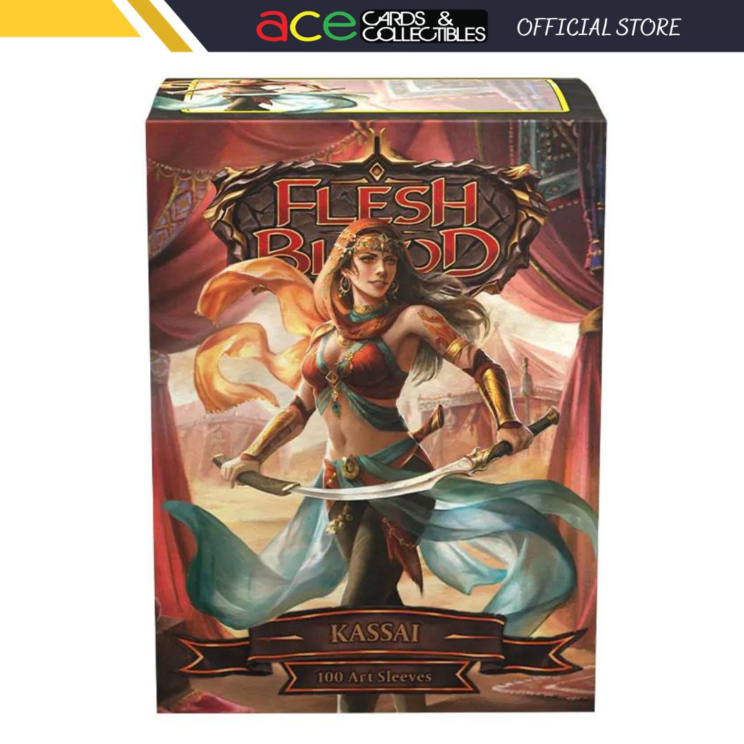 Dragon Shield Art Matte Sleeves Flesh And Blood 100pcs - "Kassai" (Standard Size)-Dragon Shield-Ace Cards & Collectibles