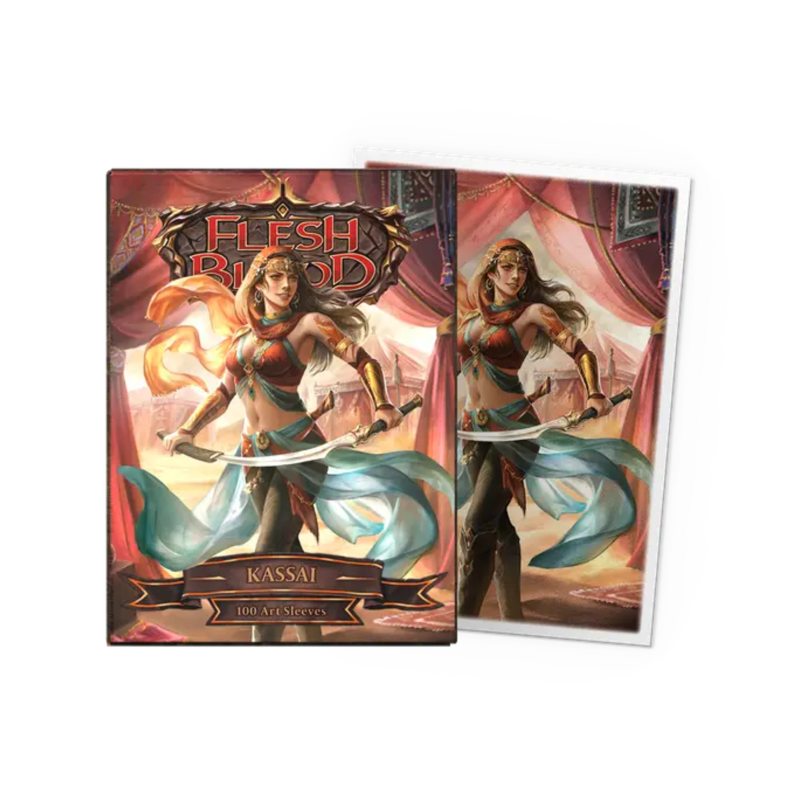 Dragon Shield Art Matte Sleeves Flesh And Blood 100pcs - "Kassai" (Standard Size)-Dragon Shield-Ace Cards & Collectibles