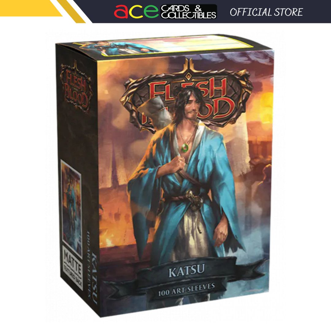 Dragon Shield Art Matte Sleeves Flesh And Blood 100pcs - "Katsu" (Standard Size)-Dragon Shield-Ace Cards & Collectibles