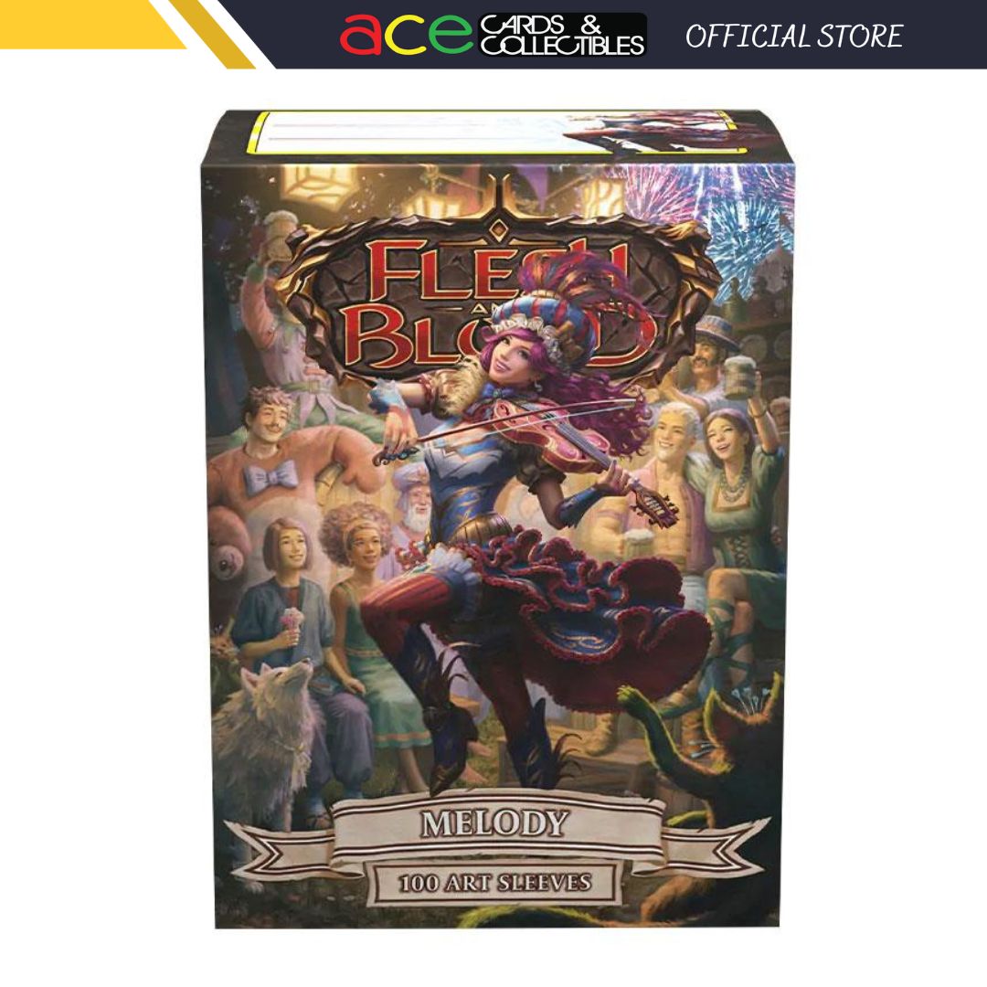 Dragon Shield Art Matte Sleeves Flesh And Blood 100pcs - "Melody, Sing-Along" (Standard Size)-Dragon Shield-Ace Cards & Collectibles