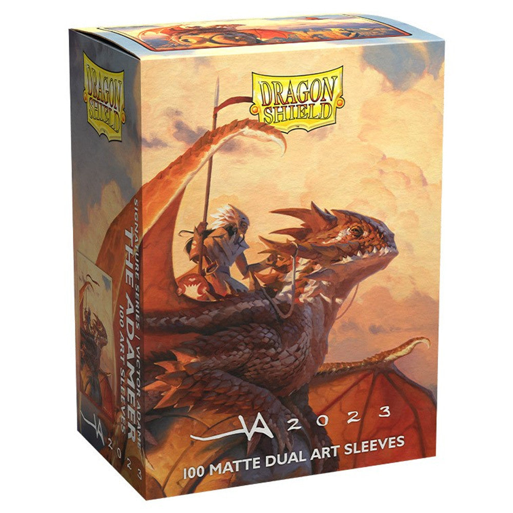 Dragon Shield Art Matte Sleeves Standard Size 100pcs &quot;The Adameer&quot;-Dragon Shield-Ace Cards &amp; Collectibles