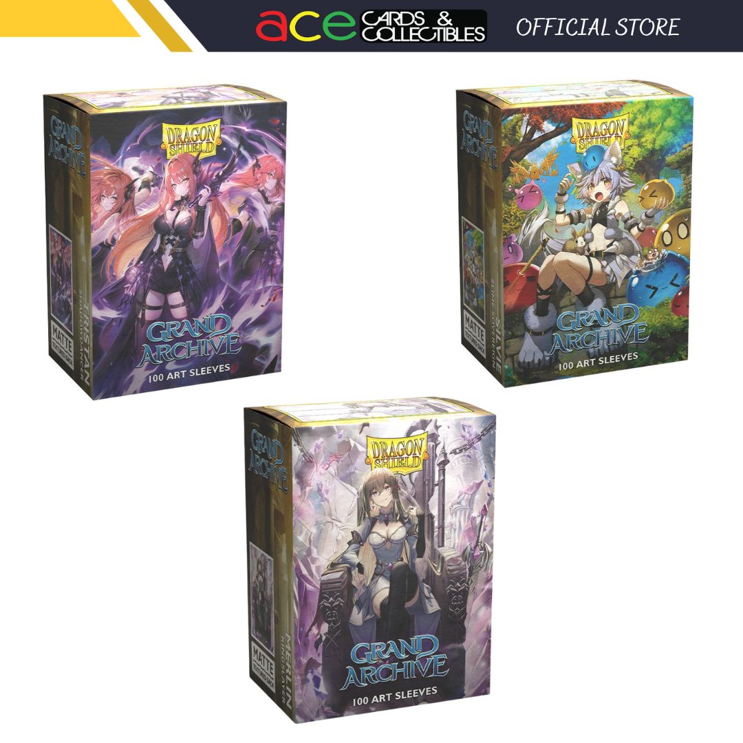 Dragon Shield Brushed Art -Grand Archive- &quot;Silvie/Merlin/Tristan&quot;-Silvie-Dragon Shield-Ace Cards &amp; Collectibles