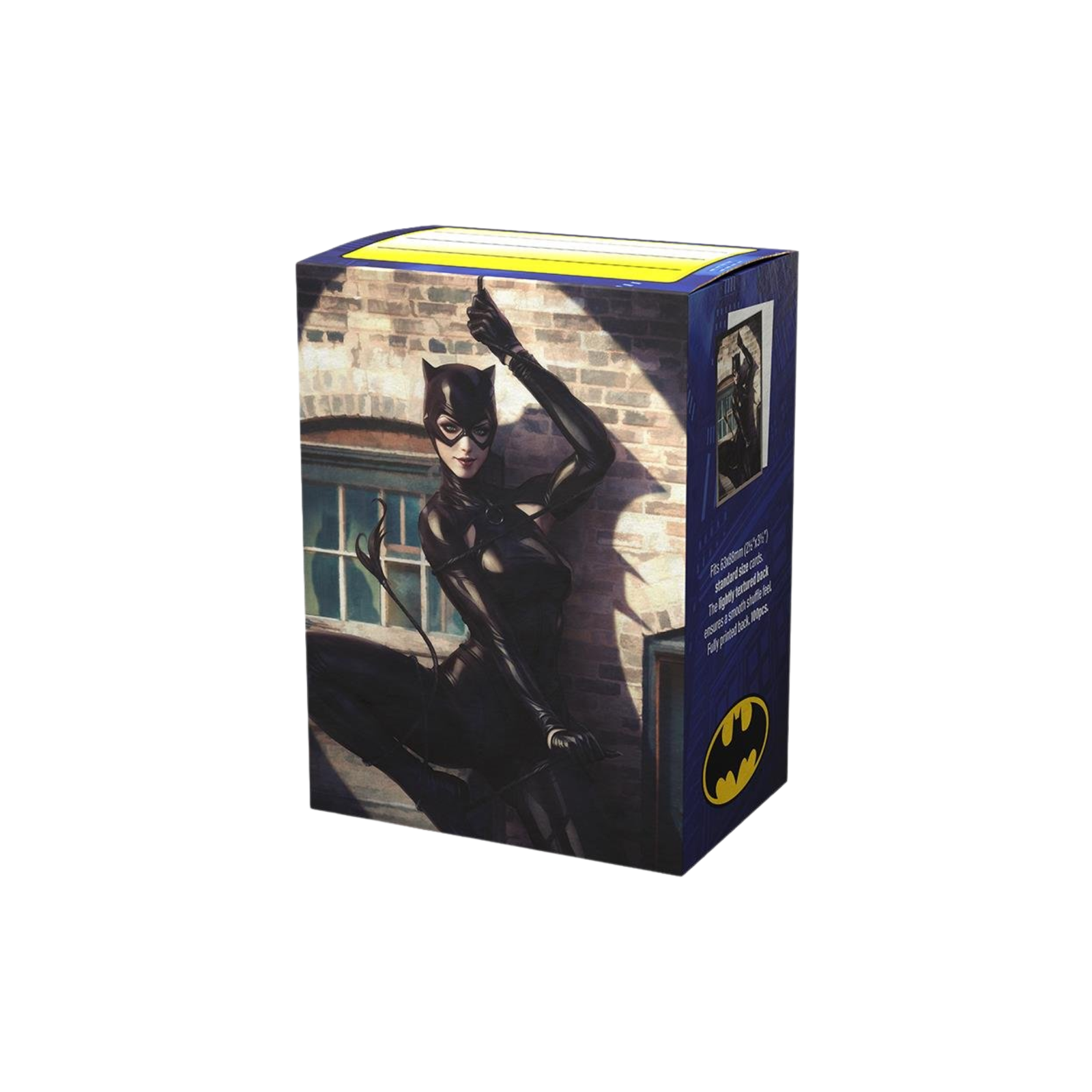 Dragon Shield Brushed Art Sleeves Standard Size 100pcs - Catwoman Series 1. 4/4-Dragon Shield-Ace Cards & Collectibles