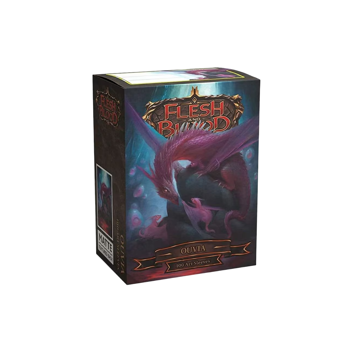 Dragon Shield Brushed Art Sleeves Standard Size 100pcs - Ouvia-Dragon Shield-Ace Cards & Collectibles