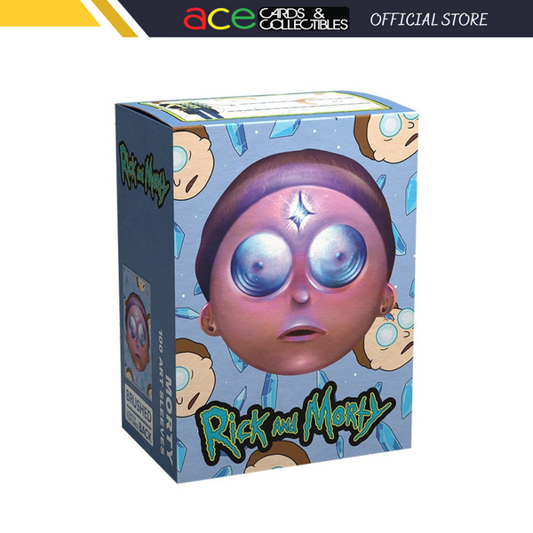 Dragon Shield Brushed Art Sleeves Standard Size 100pcs - Ricky And Morty- "Morty"-Dragon Shield-Ace Cards & Collectibles