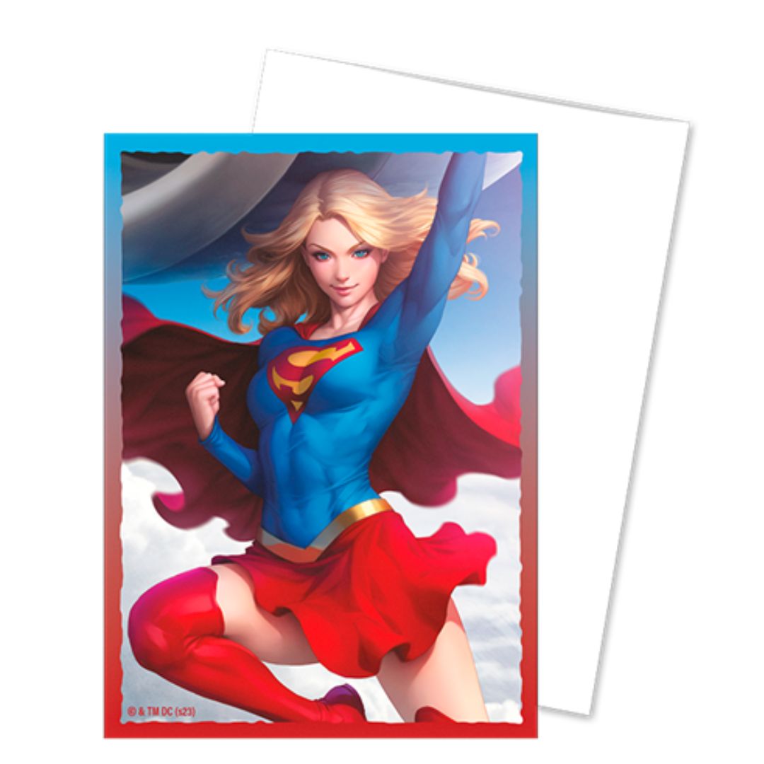 Dragon Shield Brushed Art -Superman Series- "Super Girl"-Dragon Shield-Ace Cards & Collectibles