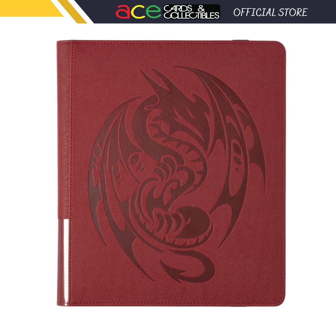Dragon Shield Card Codex 360 Portfolio - (Blood Red)-Dragon Shield-Ace Cards &amp; Collectibles