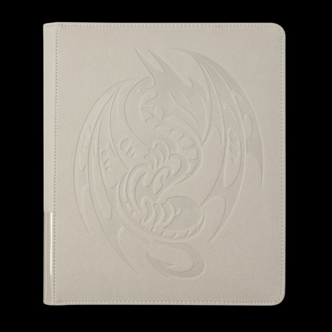 Dragon Shield Card Codex – Portfolio 360-Ashen White-Dragon Shield-Ace Cards &amp; Collectibles