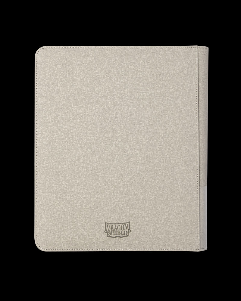 Dragon Shield Card Codex – Zipster Binder Regular-Ashen White-Dragon Shield-Ace Cards &amp; Collectibles