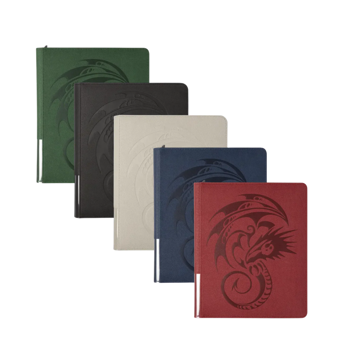 Dragon Shield Card Codex Zipster Binder Regular (Forest Green / Blood Red / Midnight Blue / Iron Grey / Ashen White)