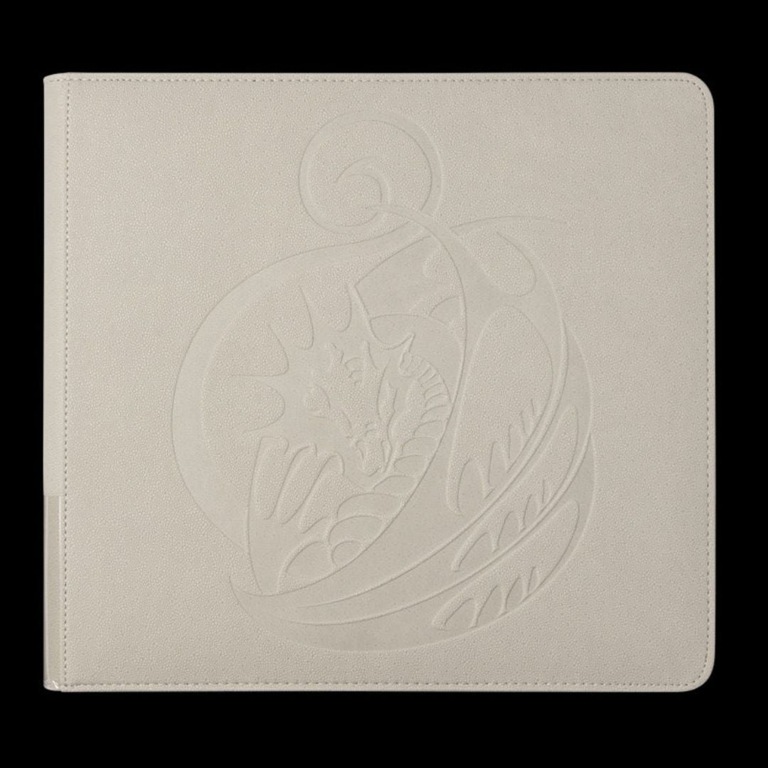 Dragon Shield Card Codex – Zipster Binder XL-Ashen White-Dragon Shield-Ace Cards &amp; Collectibles