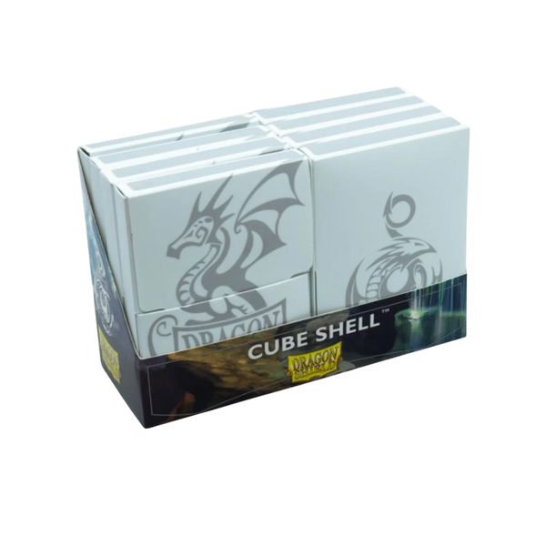 Dragon Shield Cube Shell - White-One Box (8 pieces)-Dragon Shield-Ace Cards & Collectibles