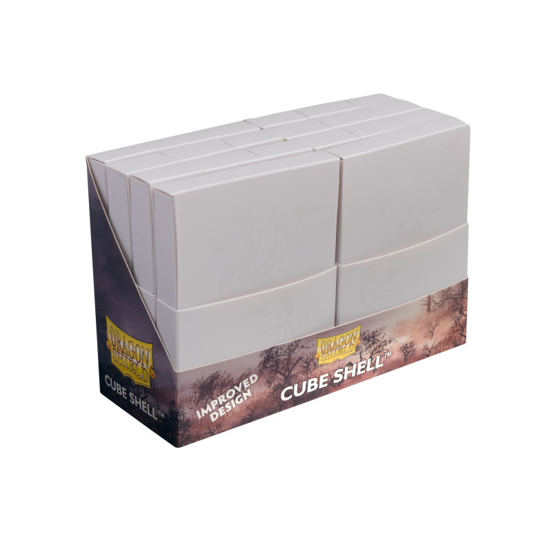 Dragon Shield Cube Shell (Whole Box 8 pcs)-Ashen White-Dragon Shield-Ace Cards &amp; Collectibles