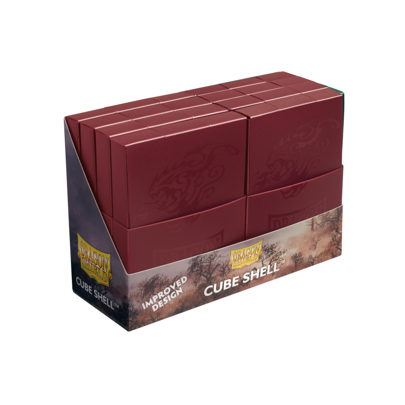 Dragon Shield Cube Shell (Whole Box 8 pcs)-Blood Red-Dragon Shield-Ace Cards &amp; Collectibles