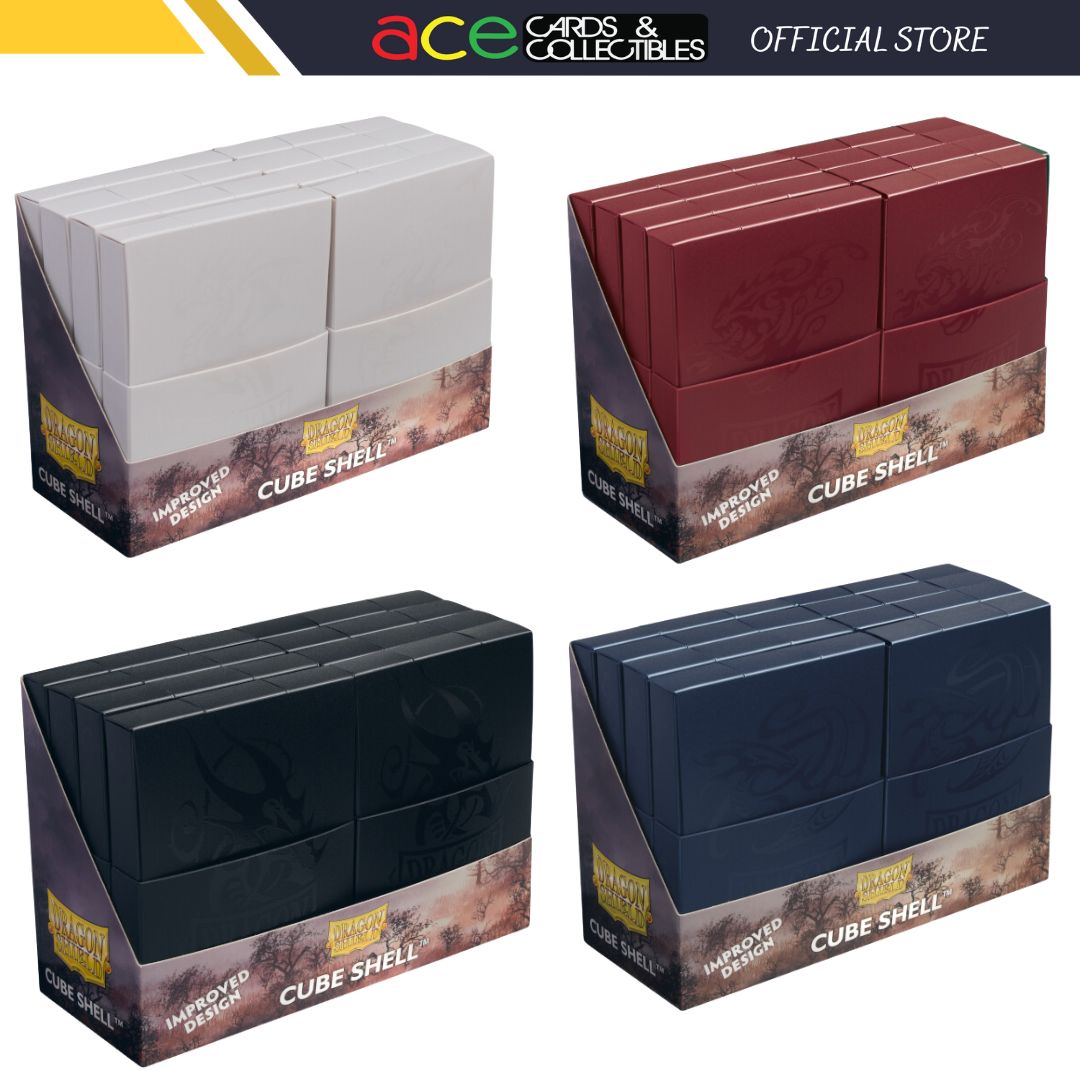 Dragon Shield Cube Shell (Whole Box 8 pcs)-Shadow Black-Dragon Shield-Ace Cards &amp; Collectibles