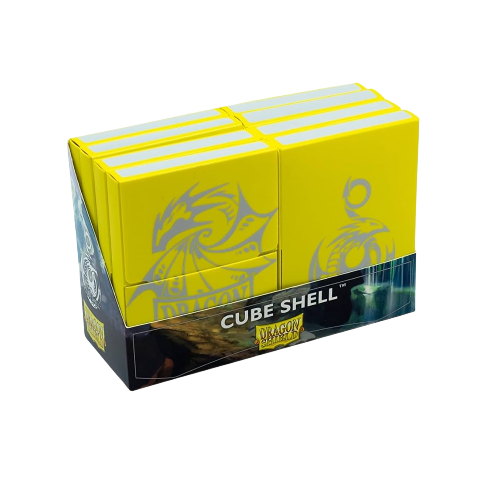 Dragon Shield Cube Shell - Yellow-One Box (8 pieces)-Dragon Shield-Ace Cards & Collectibles