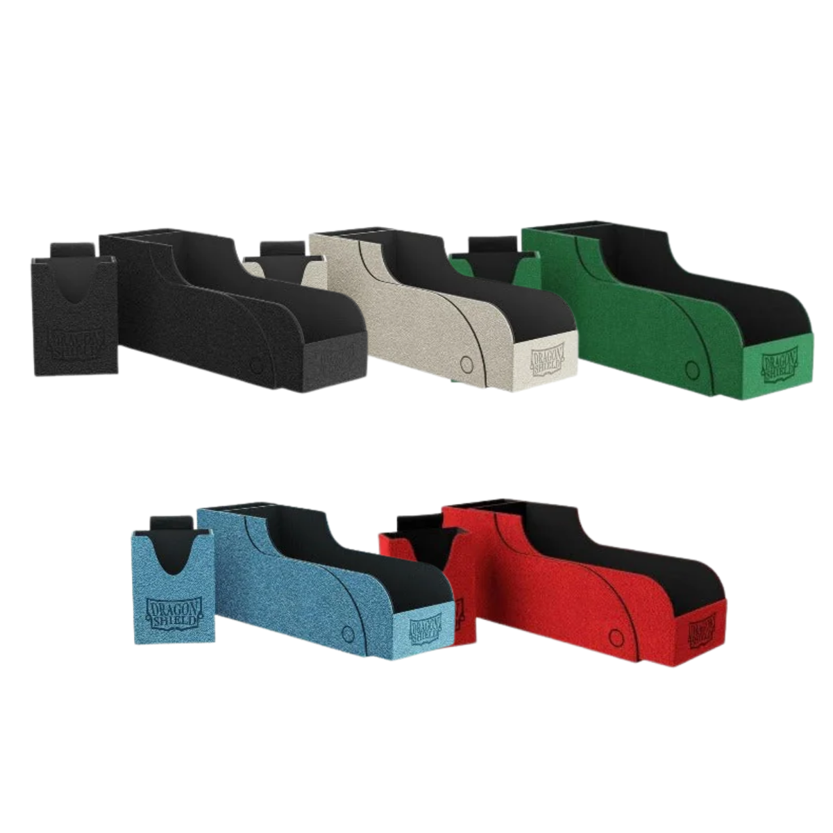 Dragon Shield Deck Box Nest+ 300-Black/Black-Dragon Shield-Ace Cards & Collectibles