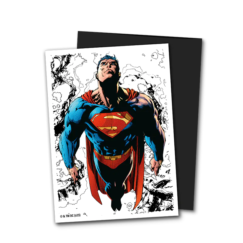 Dragon Shield Dual Matte Art Sleeves "Superman Core (Full Color Variant)" Standard Size 100pcs-Dragon Shield-Ace Cards & Collectibles