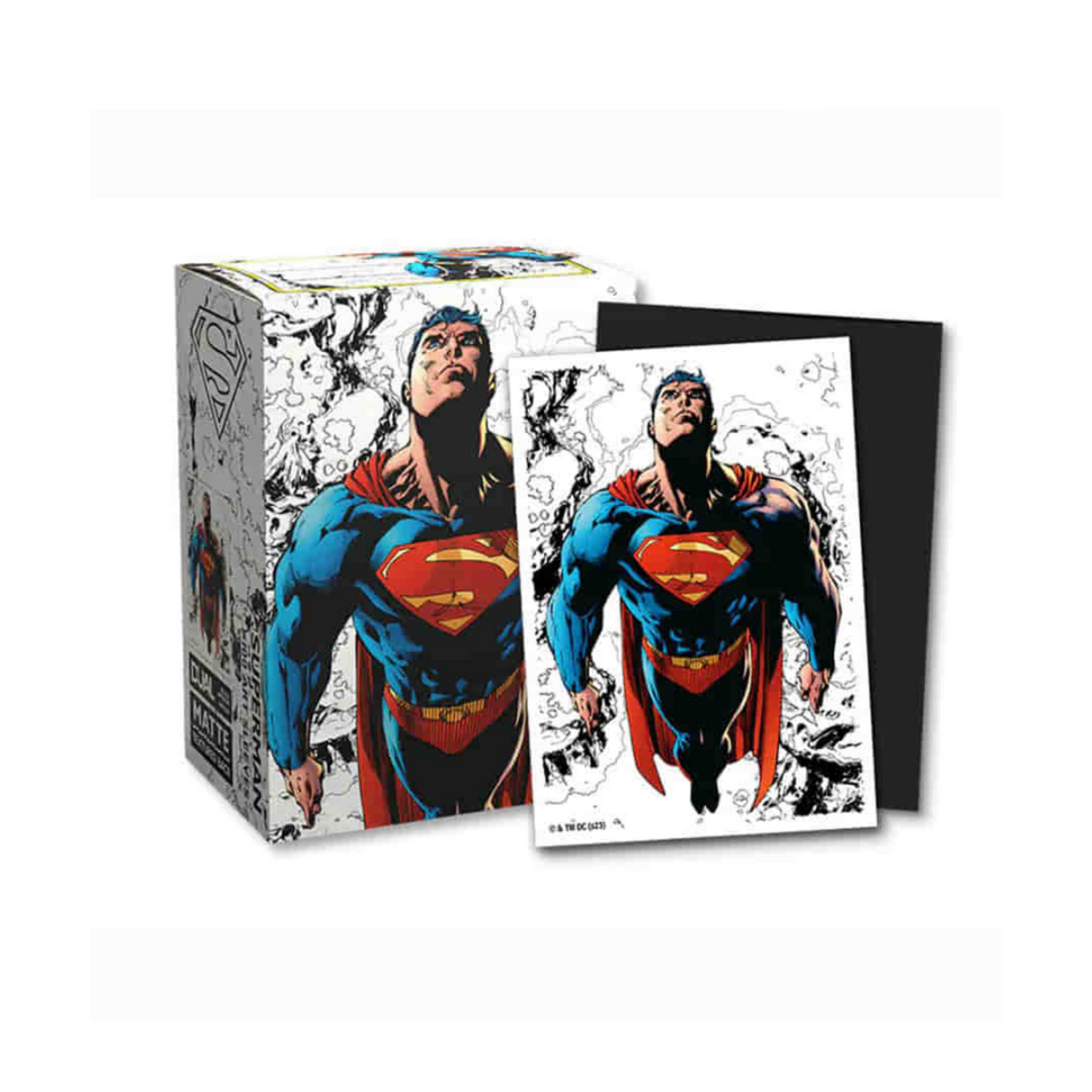 Dragon Shield Dual Matte Art Sleeves "Superman Core (Full Color Varian - Ace Cards Sdn Bhd Dragon Shield Dual Matte Art Sleeves "Superman Core (Full Color Varian - Ace Cards Sdn Bhd