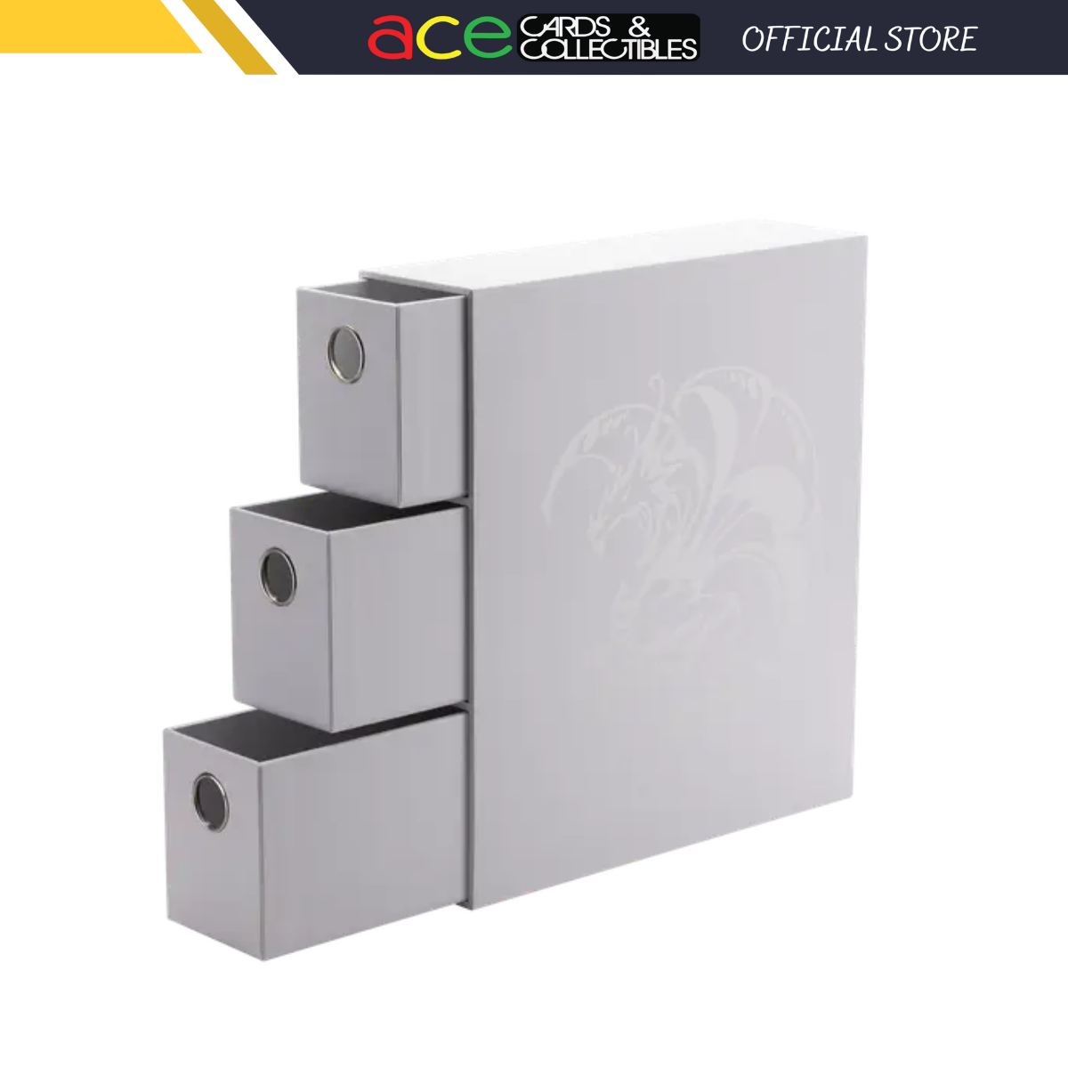 Dragon Shield Fortress Card Drawers "White“-Dragon Shield-Ace Cards & Collectibles