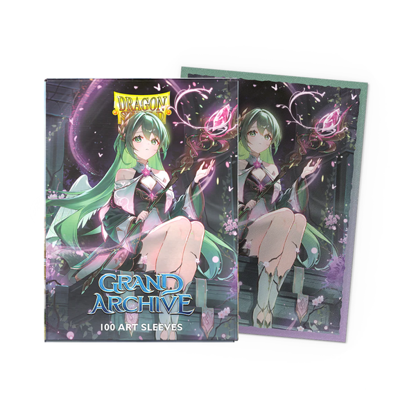 Dragon Shield Grand Archive Matte Dual Art Sleeves 100pcs - Ariel Archangel of Natura-Dragon Shield-Ace Cards & Collectibles