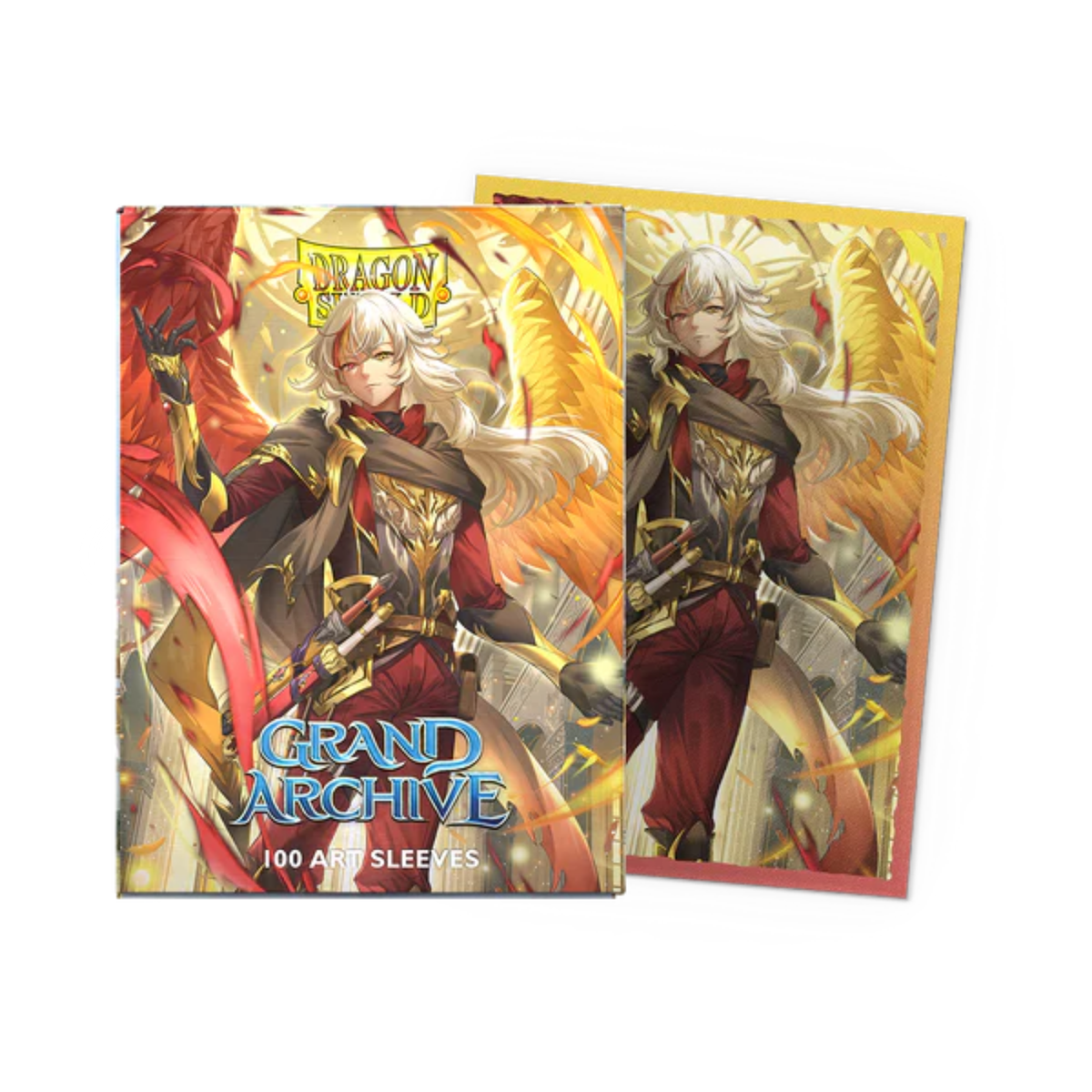 Dragon Shield Grand Archive Matte Dual Art Sleeves 100pcs - Azrael Archangel of Materia