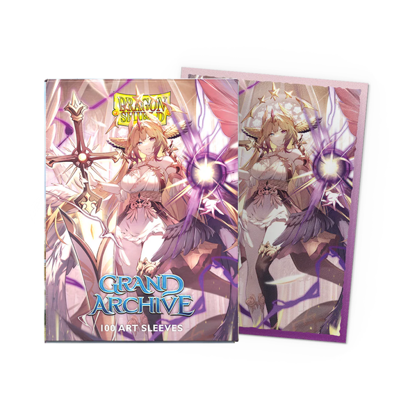 Dragon Shield Grand Archive Matte Dual Art Sleeves 100pcs - Haniel Archangel of Spectra-Dragon Shield-Ace Cards & Collectibles