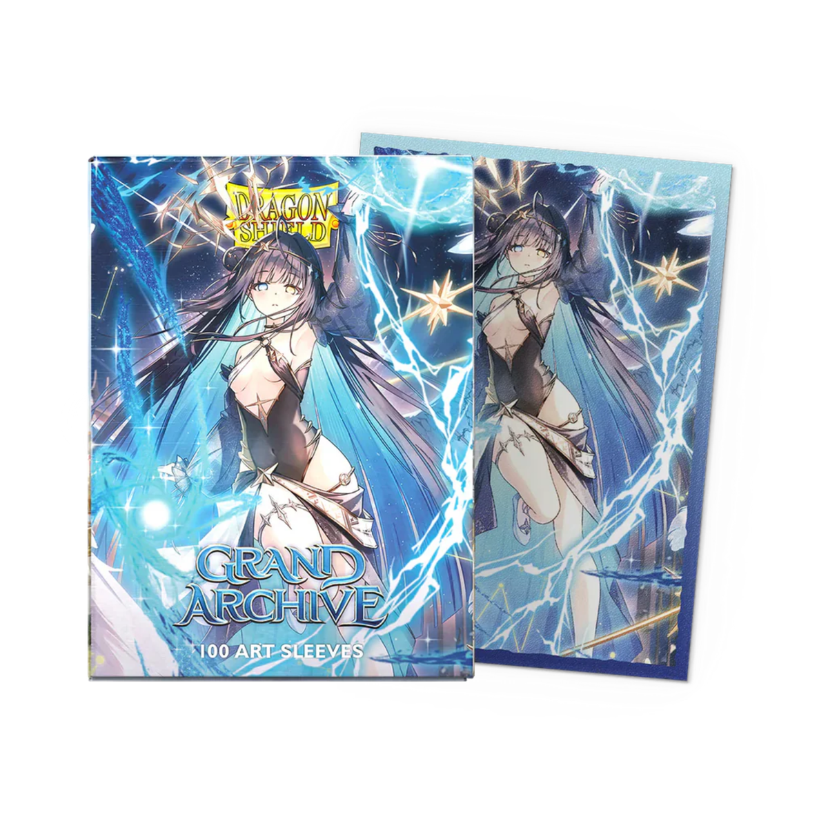 Dragon Shield Grand Archive Matte Dual Art Sleeves 100pcs - Raziel Archangel of Libra