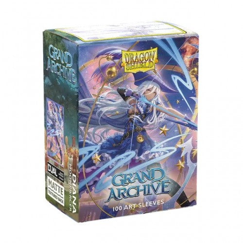 Dragon Shield Grand Archive Sleeve Art Matte Standard Size 100pcs "Ciel, Mirage's Grave / Diana, Moonpiercer"-Diana-Dragon Shield-Ace Cards & Collectibles