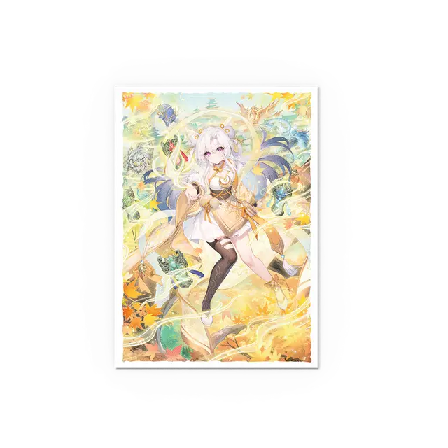 Dragon Shield Grand Archive Sleeve Art Matte Standard Size 100pcs &quot;Guo Jia - Heaven&#39;s Favored&quot;-Dragon Shield-Ace Cards &amp; Collectibles