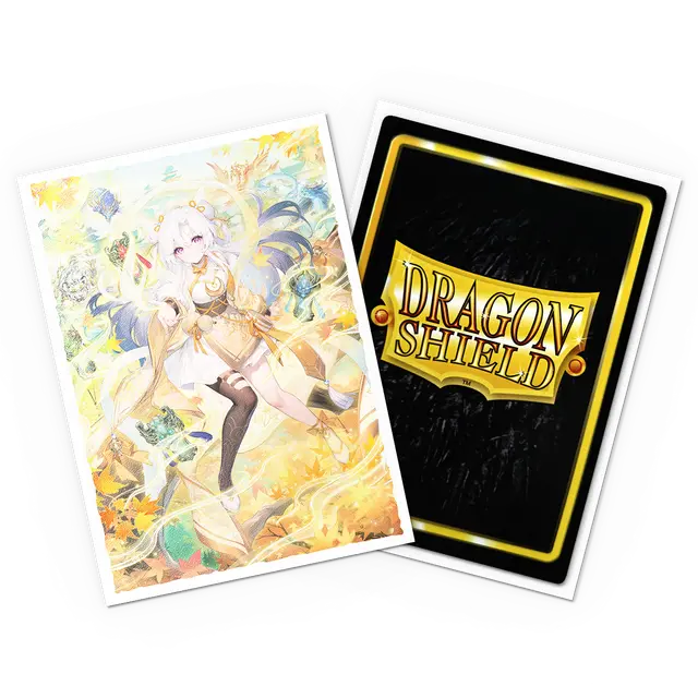 Dragon Shield Grand Archive Sleeve Art Matte Standard Size 100pcs &quot;Guo Jia - Heaven&#39;s Favored&quot;-Dragon Shield-Ace Cards &amp; Collectibles