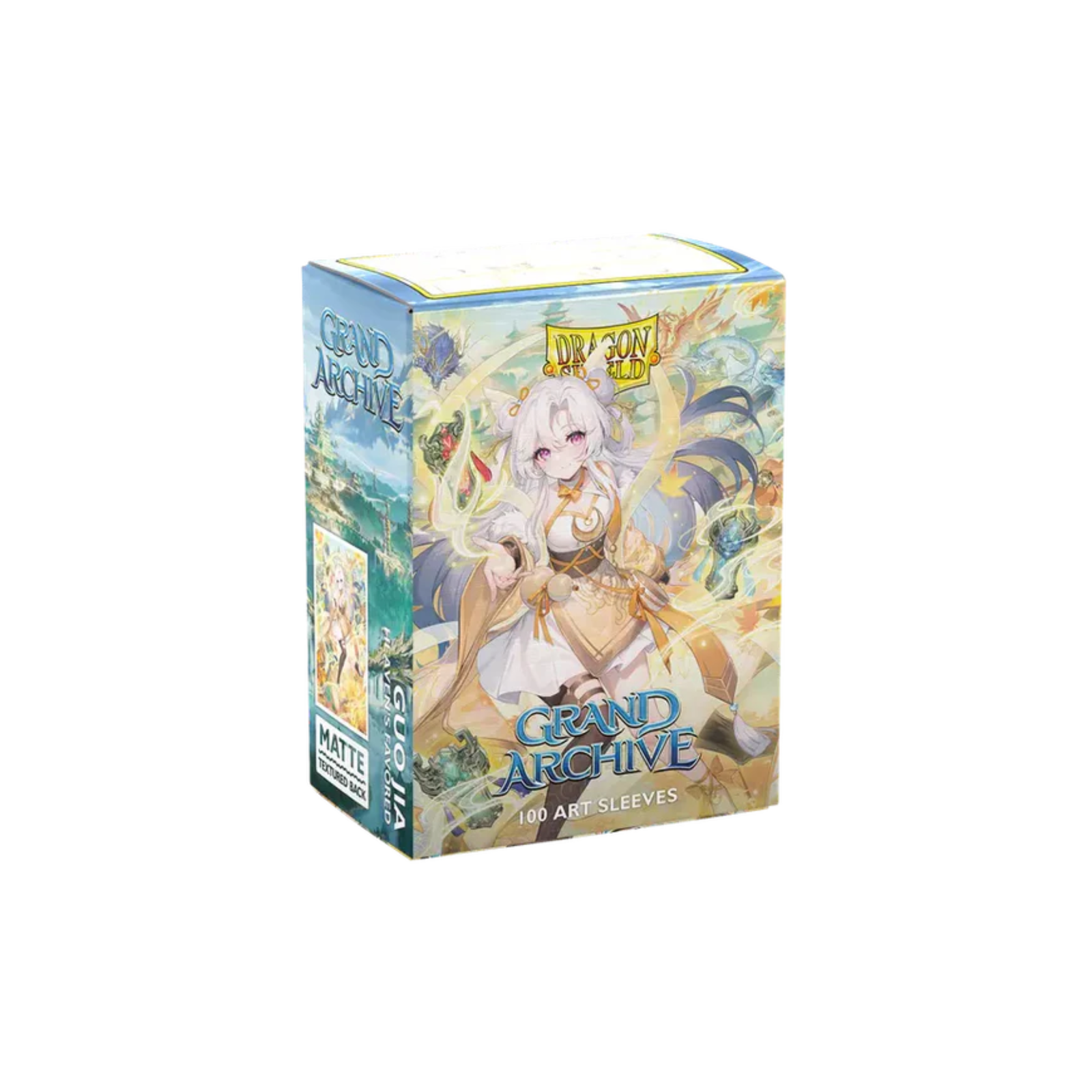 Dragon Shield Grand Archive Sleeve Art Matte Standard Size 100pcs "Guo Jia - Heaven's Favored"-Dragon Shield-Ace Cards & Collectibles