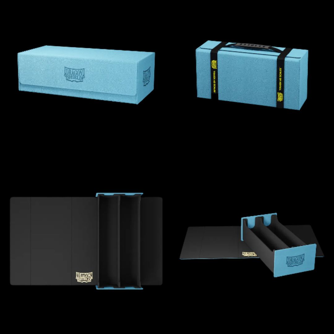 Dragon Shield Magic Carpet XL (Storage Box + Playmat)-Black/Black-Dragon Shield-Ace Cards &amp; Collectibles