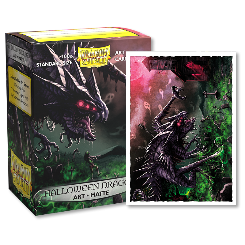 Dragon Shield Matte Art Sleeves Standard Size 100pcs - Halloween Dragon 2020-Dragon Shield-Ace Cards & Collectibles
