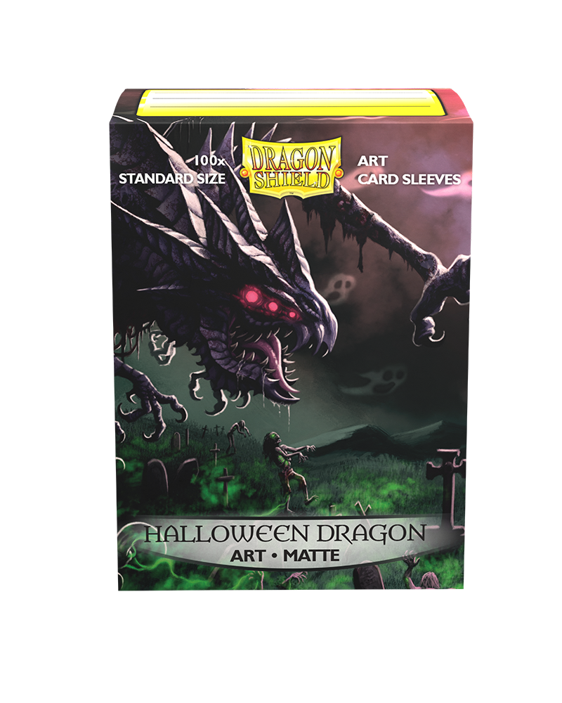 Dragon Shield Matte Art Sleeves Standard Size 100pcs - Halloween Dragon 2020-Dragon Shield-Ace Cards &amp; Collectibles