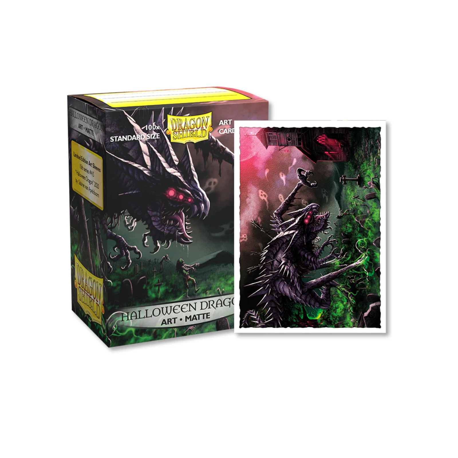 Dragon Shield Matte Art Sleeves Standard Size 100pcs - Halloween Dragon 2020-Dragon Shield-Ace Cards & Collectibles