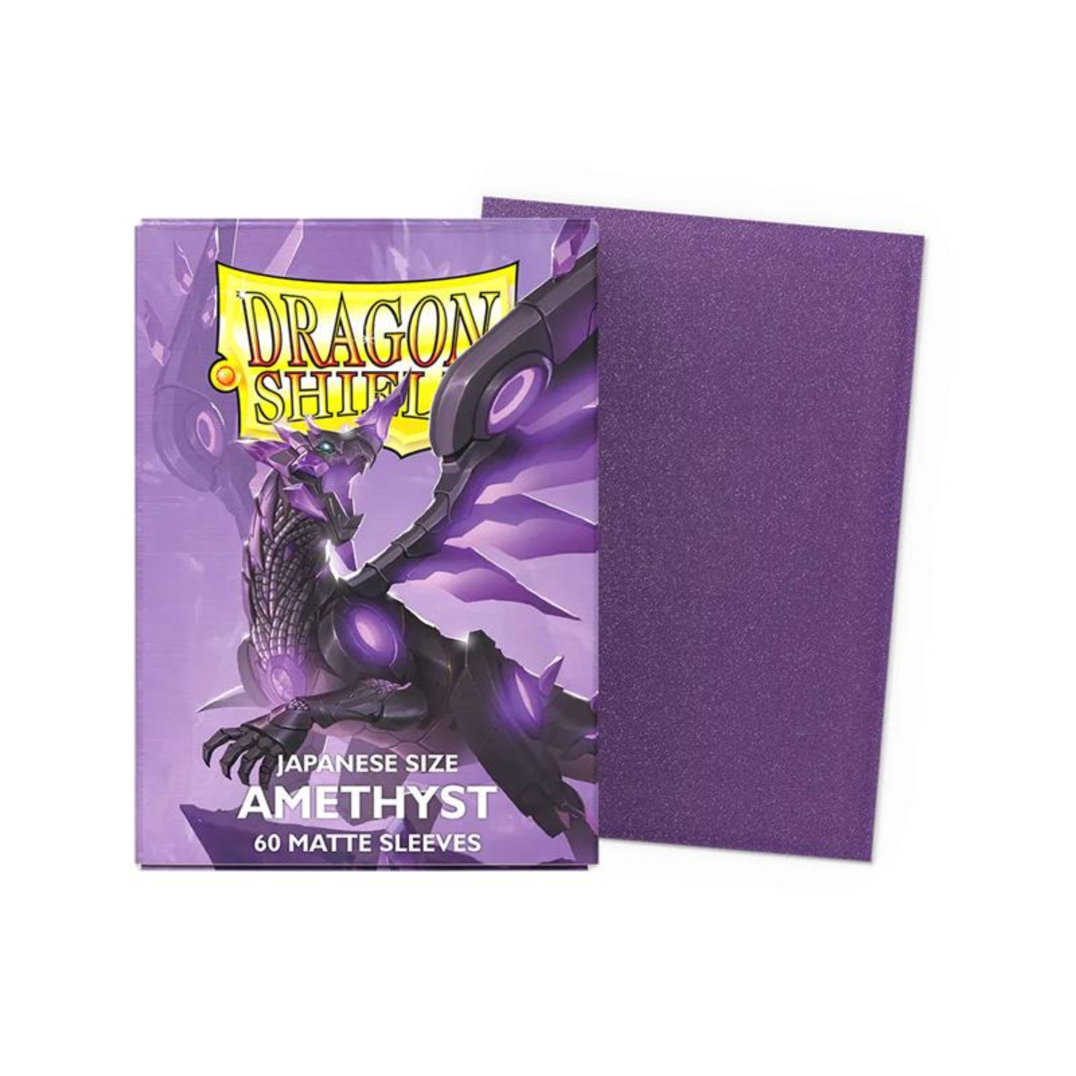 Dragon Shield Matte Sleeves Japanese Size 60pcs - Amethyst-Dragon Shield-Ace Cards & Collectibles