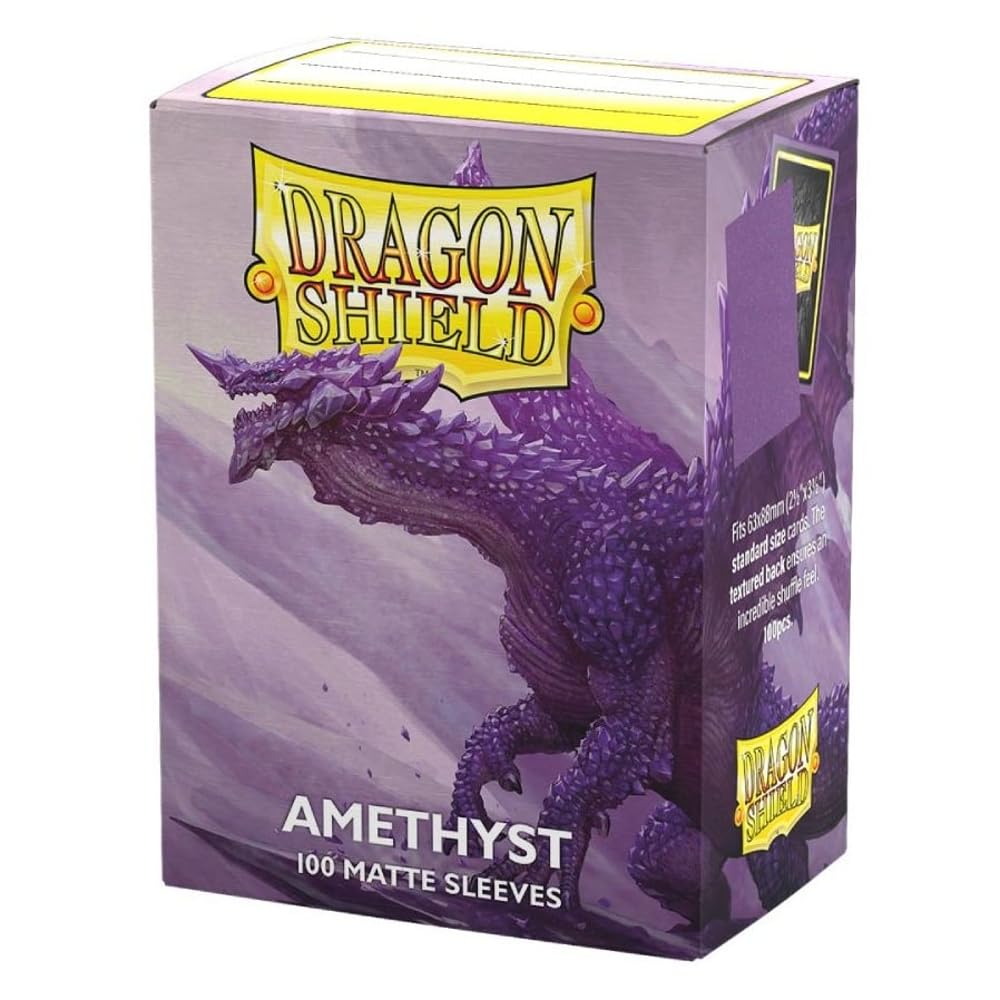 Dragon Shield Matte Standard Card Sleeves (100 pcs) — Multiple Colors-Clear Matte-Dragon Shield-Ace Cards & Collectibles