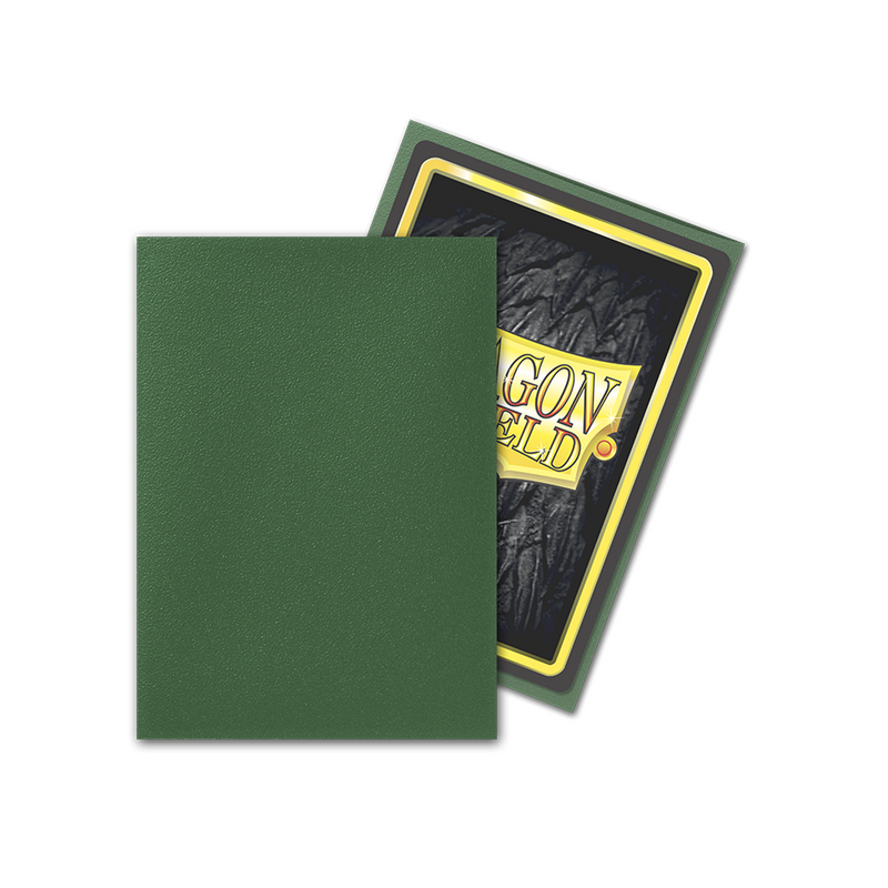Dragon Shield Matte Standard Card Sleeves (100 pcs) — Multiple Colors-Forest Green Matte-Dragon Shield-Ace Cards & Collectibles