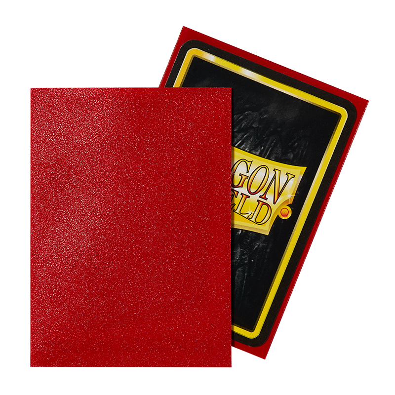 Dragon Shield Matte Standard Card Sleeves (100 pcs) — Multiple Colors-Ruby Matte-Dragon Shield-Ace Cards & Collectibles