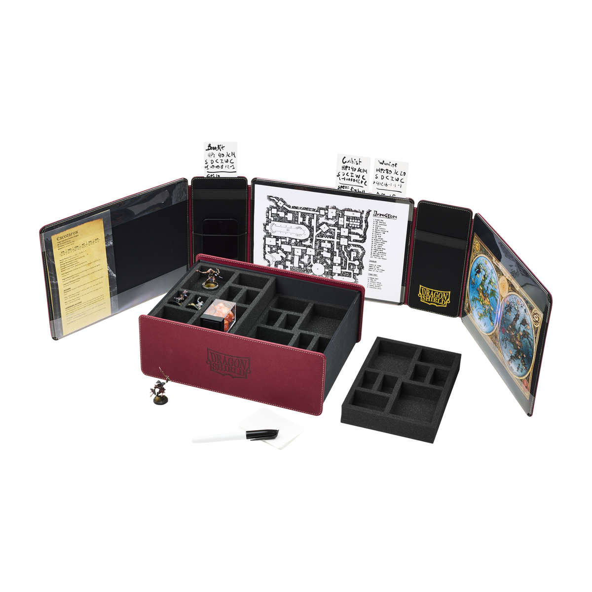 Dragon Shield RPG - Game Master Companion (Iron Grey)-Dragon Shield-Ace Cards & Collectibles