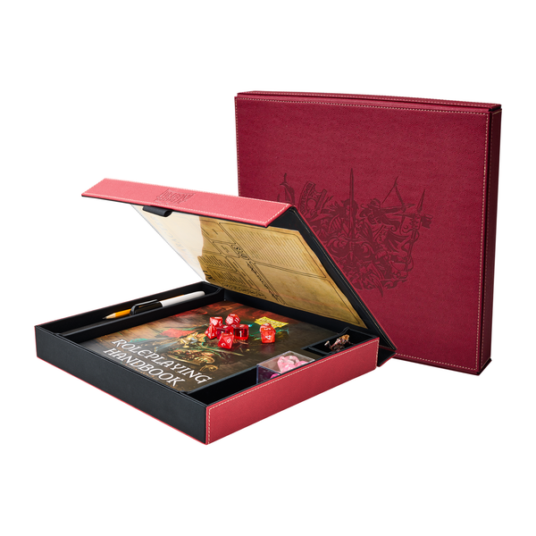 Dragon Shield RPG - Player Companion (Blood Red)-Dragon Shield-Ace Cards & Collectibles