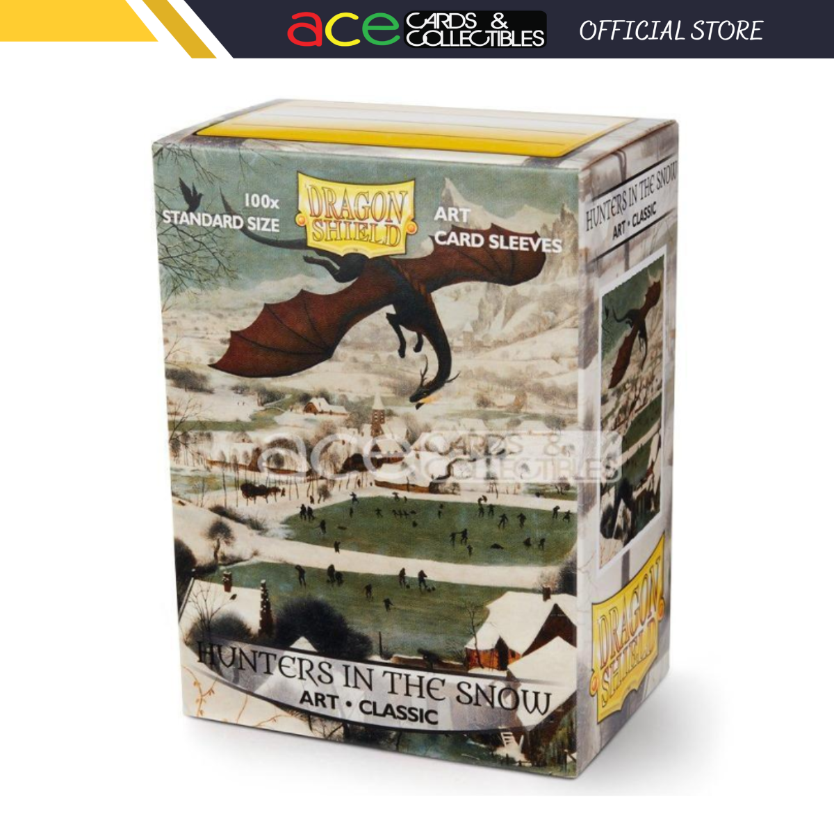 Dragon Shield Sleeve Art Classic Standard Size 100pcs "Hunters In The Snow"-Dragon Shield-Ace Cards & Collectibles