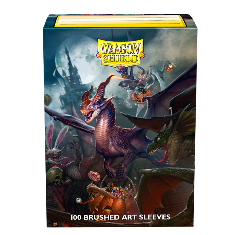 Dragon Shield Sleeve Art Matte Standard Size 100pcs &quot;Halloween Dragon 2021&quot;-Dragon Shield-Ace Cards &amp; Collectibles