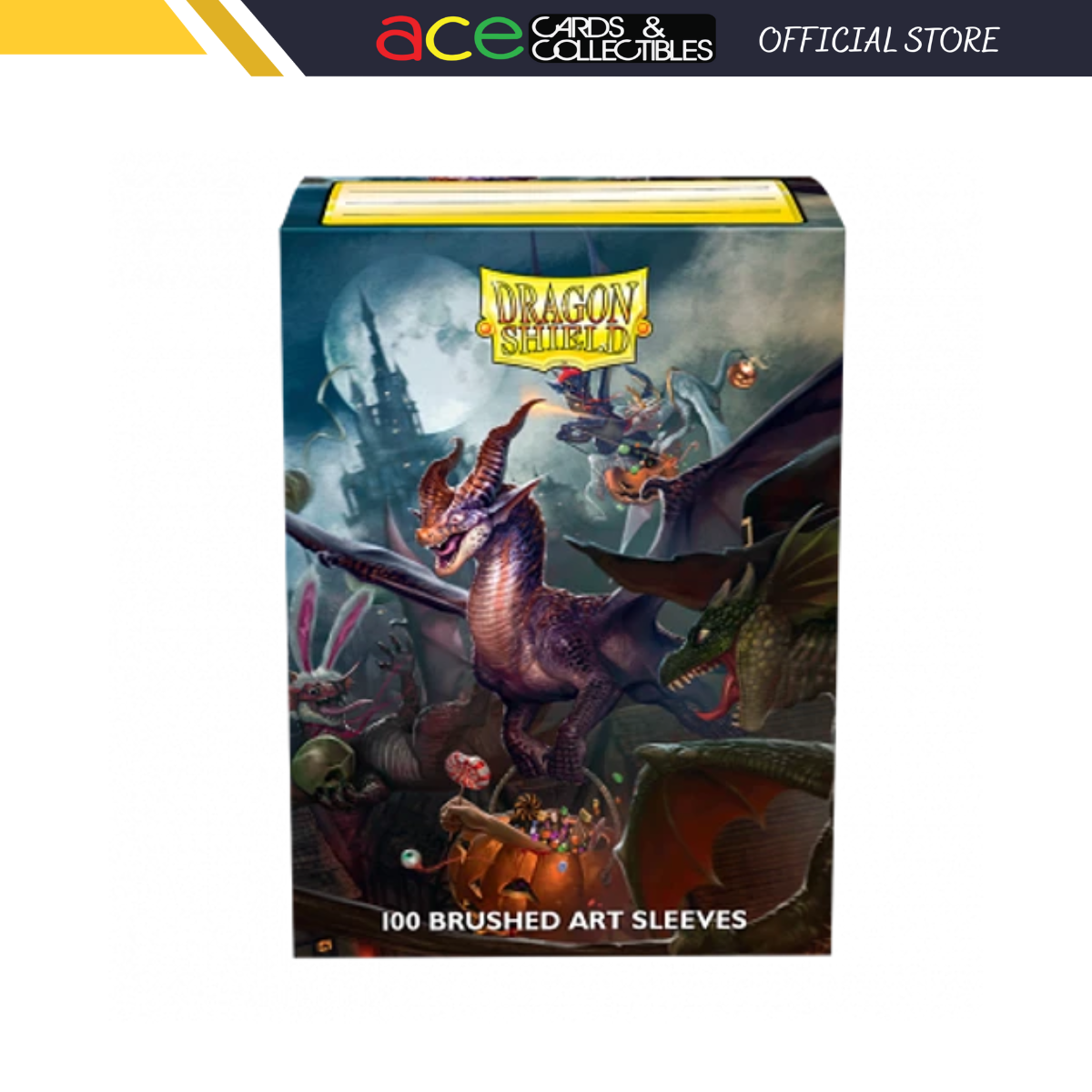 Dragon Shield Sleeve Art Matte Standard Size 100pcs &quot;Halloween Dragon 2021&quot;-Dragon Shield-Ace Cards &amp; Collectibles