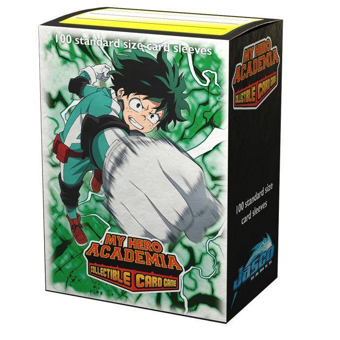 Dragon Shield Sleeve Art Matte Standard Size 100pcs &quot;My Hero Academia&quot;-Deku-Dragon Shield-Ace Cards &amp; Collectibles