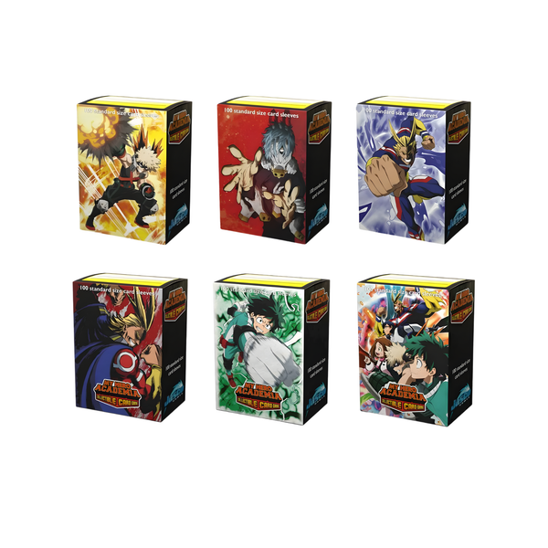 Dragon Shield Sleeve Art Matte Standard Size 100pcs "My Hero Academia"-Katsuki Bakugo-Dragon Shield-Ace Cards & Collectibles