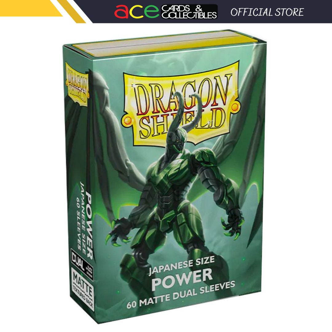 Dragon Shield Sleeve DS60J Matte DUAL Japanese size - Power-Dragon Shield-Ace Cards & Collectibles