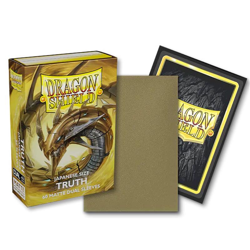 Dragon Shield Sleeve DS60J Matte DUAL Japanese size - Truth-Dragon Shield-Ace Cards &amp; Collectibles
