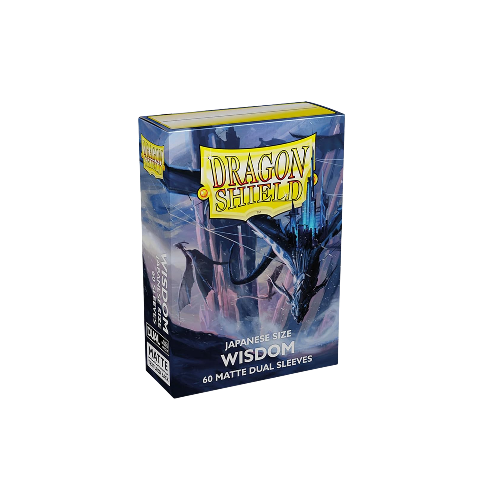 Dragon Shield Sleeve DS60J Matte DUAL Japanese size - Wisdom-Dragon Shield-Ace Cards & Collectibles